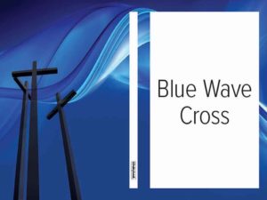 Blue Wave Cross